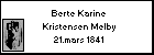 Berte Karine Kristensen Melby