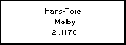 Hans-Tore   Melby