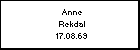 Anne Rekdal
